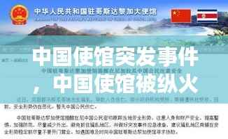 中國使館突發事件，中國使館被縱火引全球熱議 